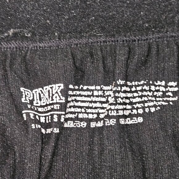 PINK Black Leggings - Picture 6 of 8